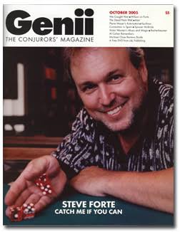 Steve Forte holding dice